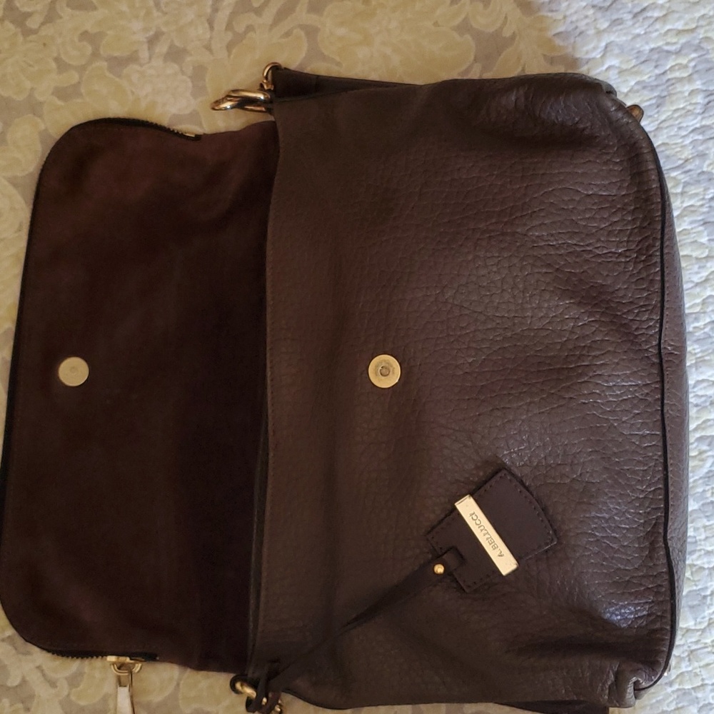 A. Bellucci beautiful Leather purse with scarf - Picture 4 of 9
